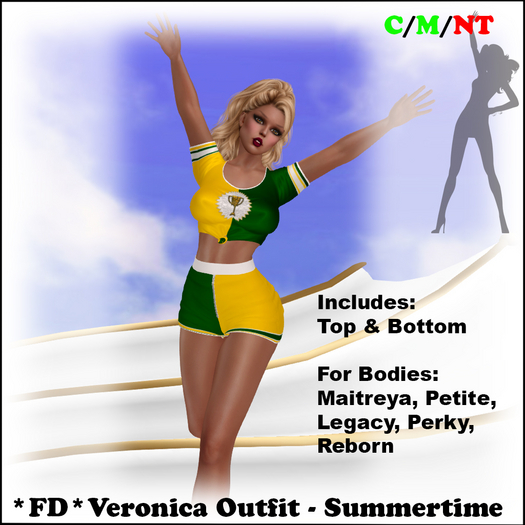 *FD*  Veronica Outfit [BOXED] Summertime