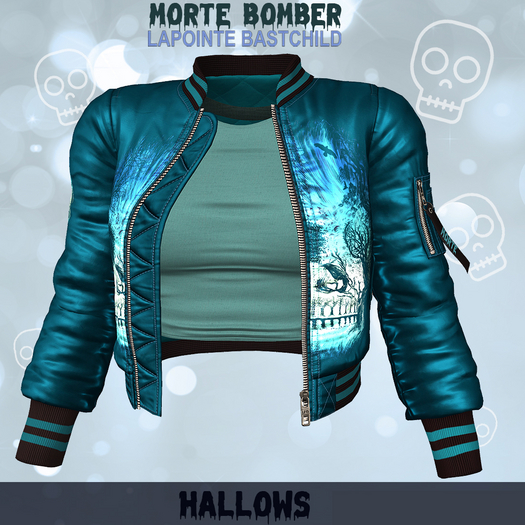 Bomber Jacket Morte Womens Hallows
