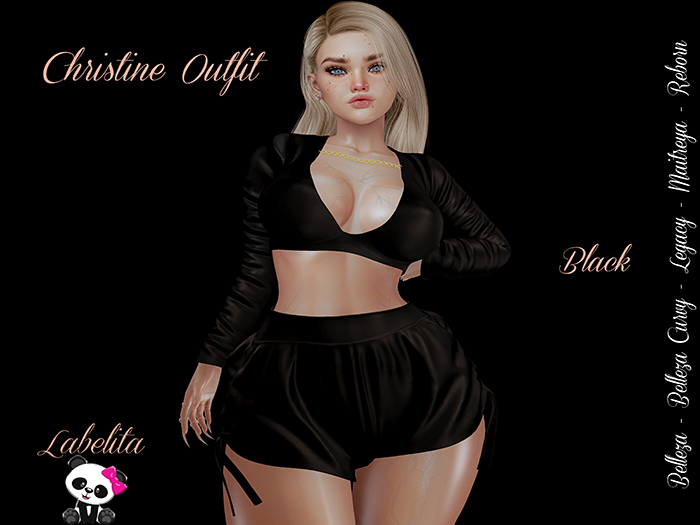 [LABELITA] Christine Outfit Black