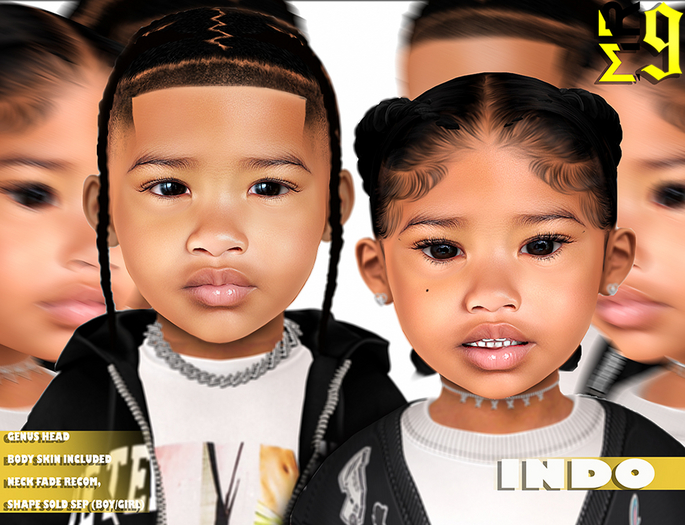 Indo Skin Shape "Boy" (GENUS)