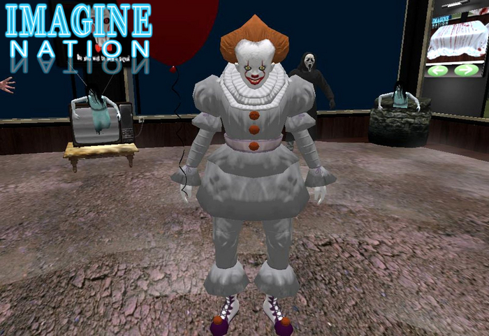 Imagine Horror IT Pennywise Scene