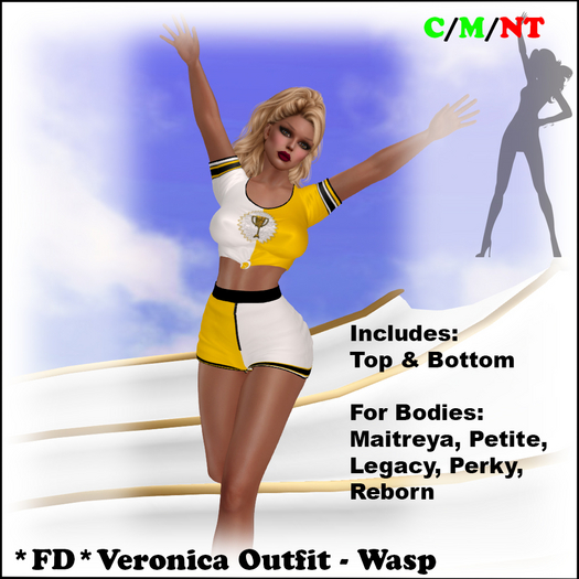 *FD*  Veronica Outfit [BOXED] Wasp
