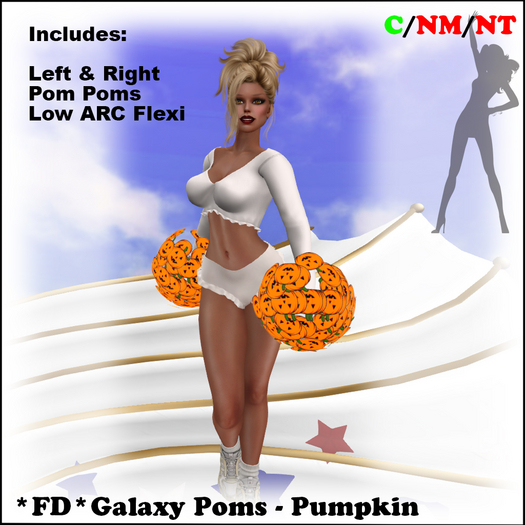 *FD* Galaxy Pompom Set [Boxed] Pumpkin