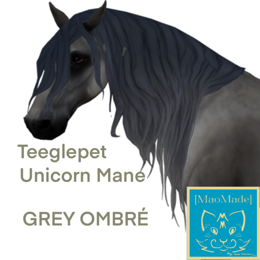 [MaoMade] Unicorn Mane Grey Ombre [BOXED]