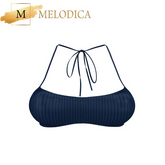 Navy Maitreya Top