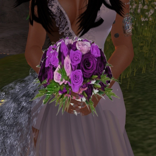 Purple Lilac Roses Bouquet