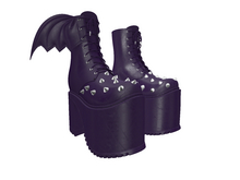 REVOLUTION - Vamp Boots (Purple)