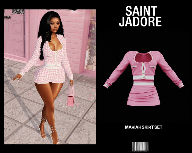 [SAINT JADORE] Mariah Set - Pink