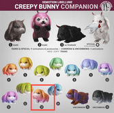 SEmotion Libellune Creepy Bunny Companion COMMON 13