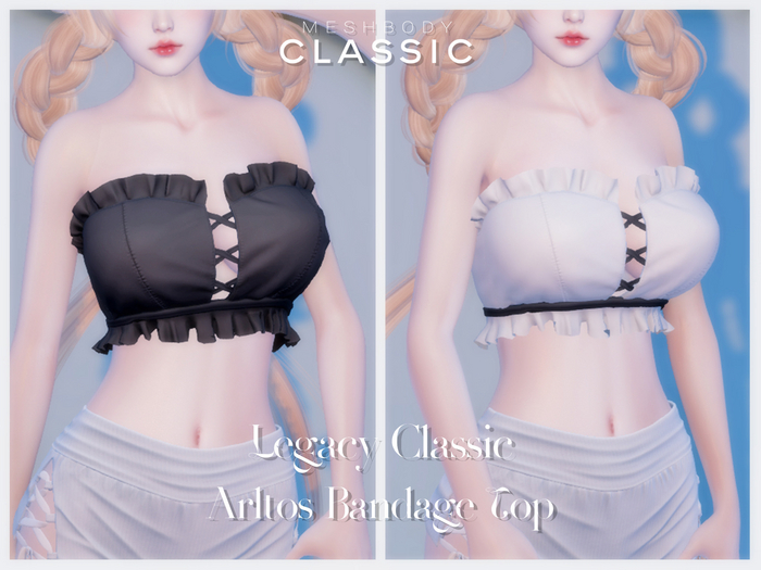 [Arltos]Bandage top Meshbody Classic