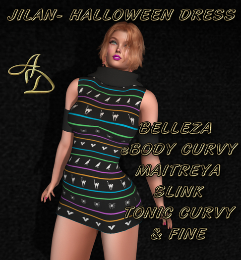 JILAN-HALLOWEEN DRESS.