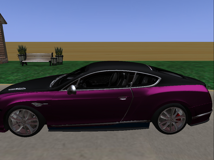 bentley continental 2018 Magneta [Boxed]