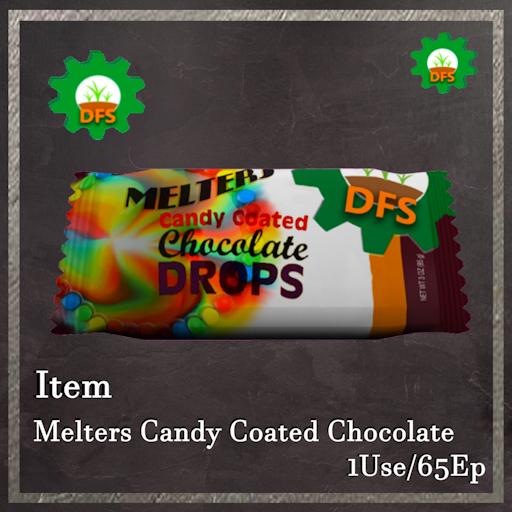 DFS Melters Candy Coated Chocolate  Textue