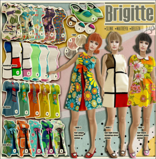 !gO! Brigitte pumps - RED -  SLINK ONLY