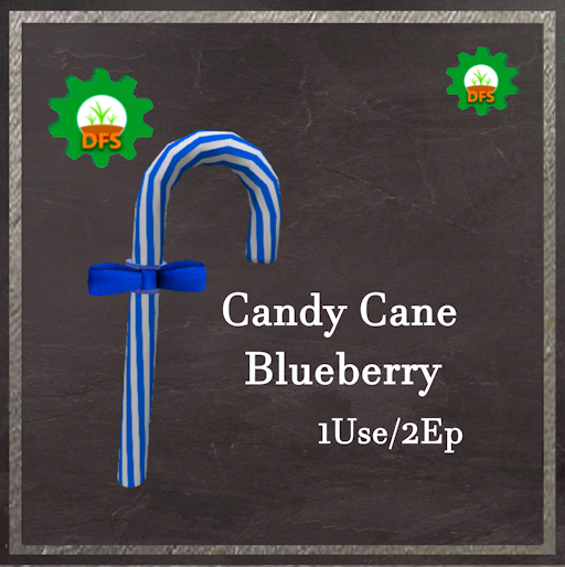 DFS Candy Cane  Blueberry Textur
