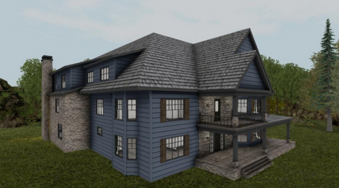 1 Oakridge Way 800 prims, L$1200 / week