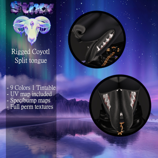 Stixx - Coyotl Split Tongue