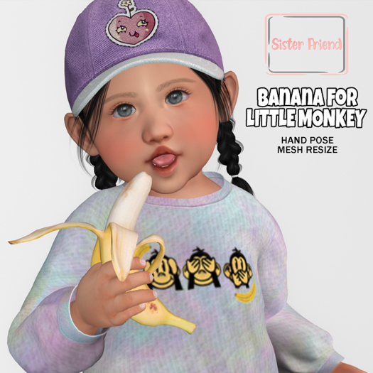 SF BANANA FOR LITTLE MONKEY