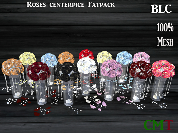 BLC Roses Centerpiece Fatpack