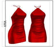 Red Silk Dress Maitreya