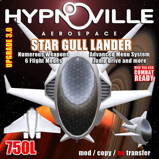 HYPNOVILLE STAR GULL LANDER 3.4