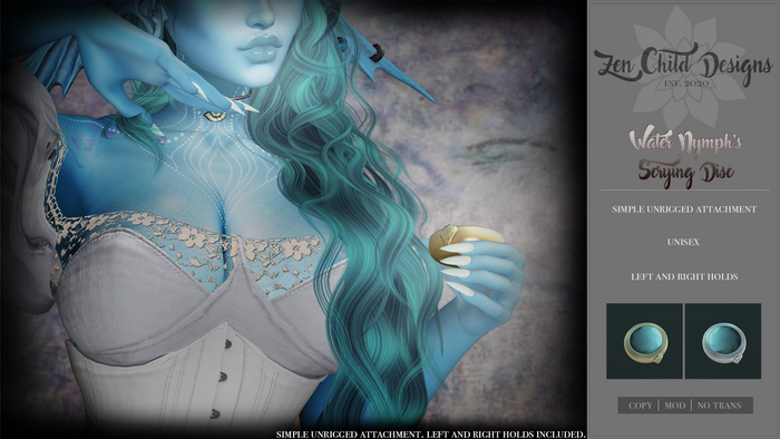 Zen Child Designs - Water Nymph's Scrying Disc (Fatpack)