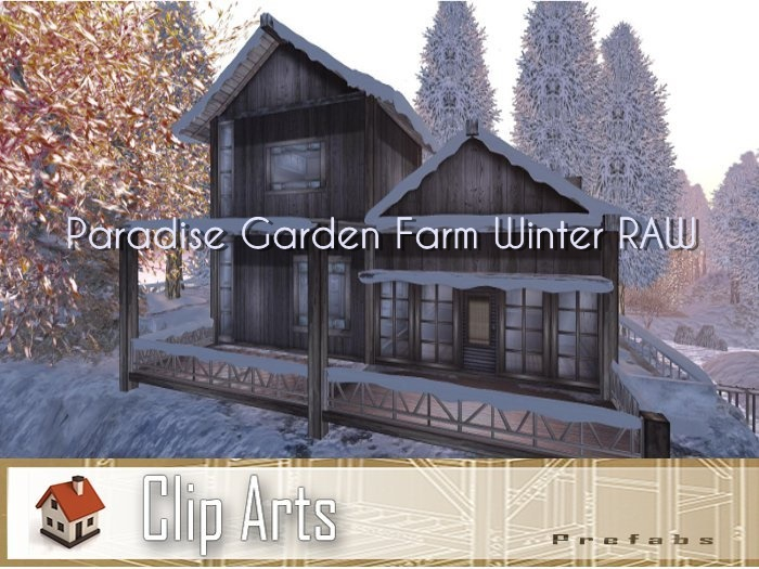 Paradise Garden Farm Winter - RAW