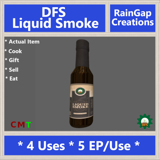 DFS Liquid Smoke ACTUAL ITEM