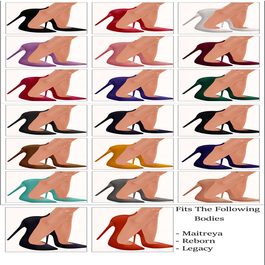 `*`Very Cherry`*` Magickal Shoes 20 Colors - Megapack