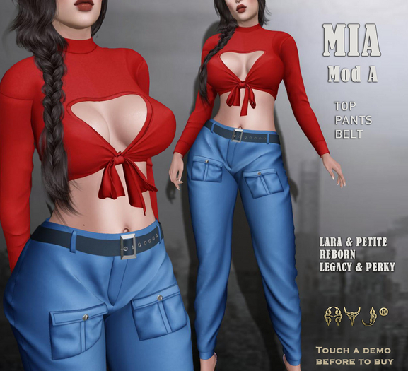 DEMO !! FABULOUS & SEXY COMPLETE OUTFIT !! MIA - A&J CREATION AND FRANCHISE