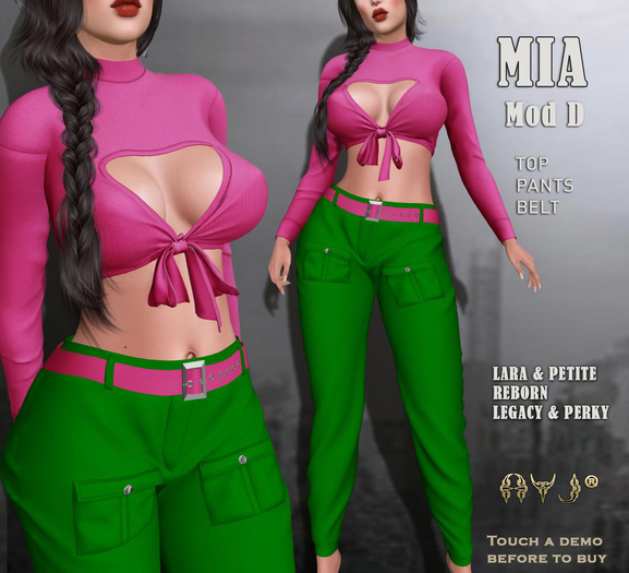 !! FABULOUS & SEXY COMPLETE OUTFIT !! MIA MOD: D - A&J CREATION AND FRANCHISE