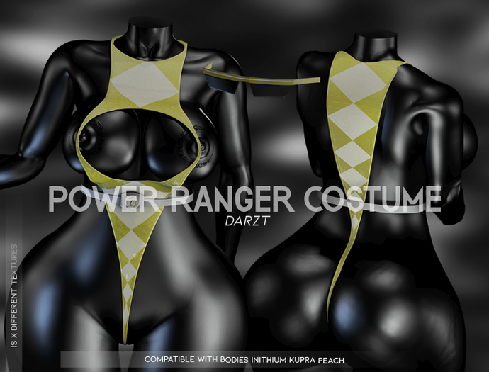 DARZT I POWER RANGER i YELLOW I INITHIUM & PEACH