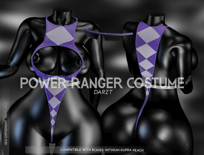 DARZT I POWER RANGER i PURPLE I INITHIUM & PEACH
