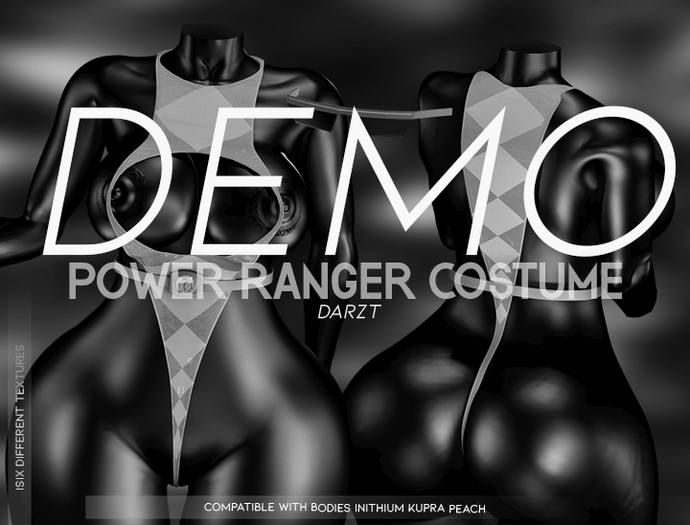 DARZT I DEMO I POWER RANGER i BLACK I INITHIUM & PEACH
