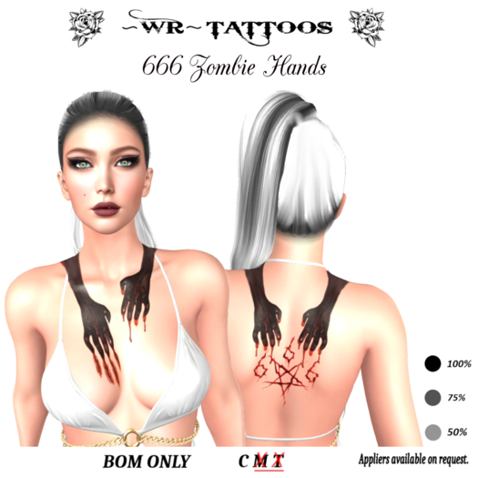 ~WR~ 666 Zombie Hands  
