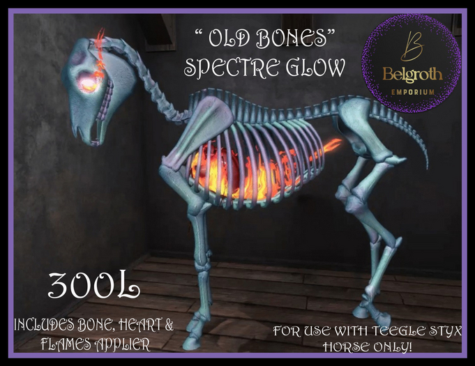 "Old Bones" Spectre Glow Styx Applier Box