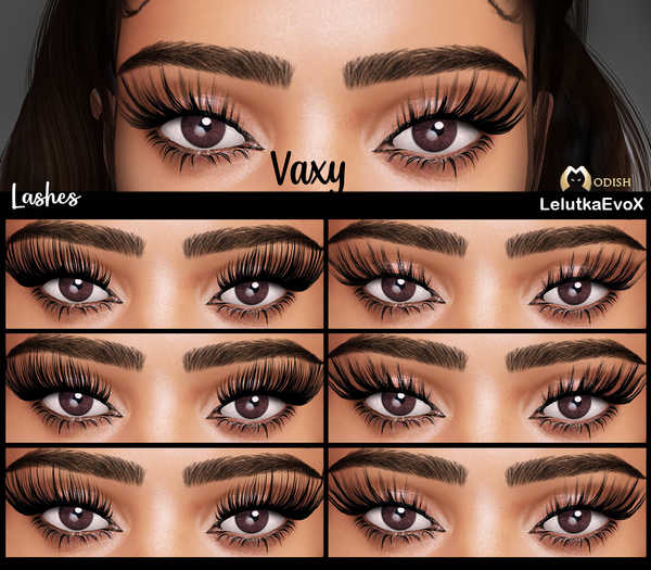 ::Modish:: [Demo] Vaxy- Brows&Lashes [LelutkaEvoX)