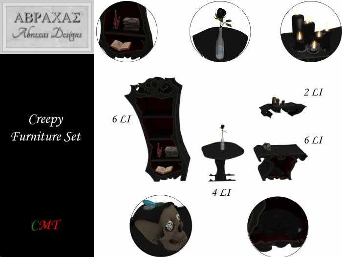 Creepy Furniture Set