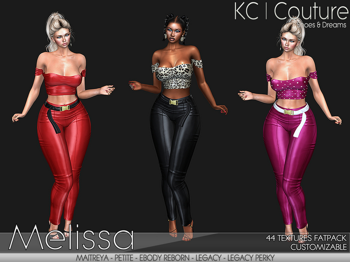 -KC- MELISSA SET / 44 TEXTURES FATPACK
