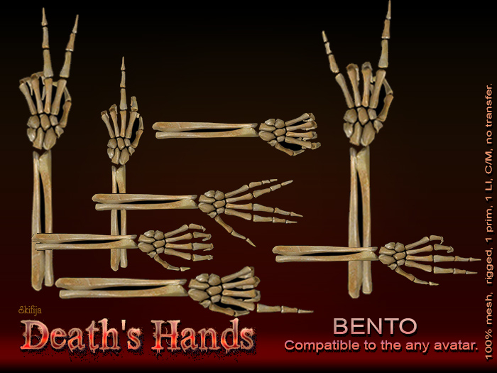 !Skifija Death's Hands (Pack)