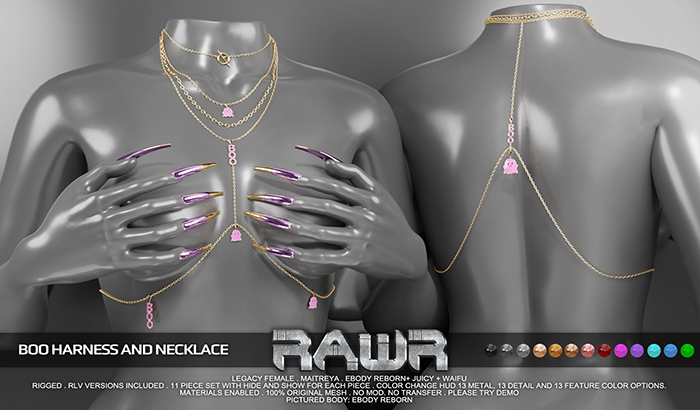 RAWR! Boo Harness (add me)