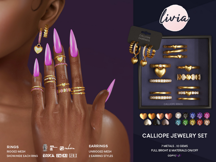LIVIA Calliope Jewelry Set