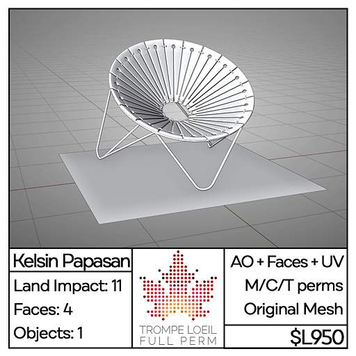 Trompe Loeil Full Perm - Kelsin Papasan [mesh]