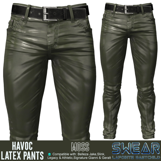 Latex Pants Havoc MOSS