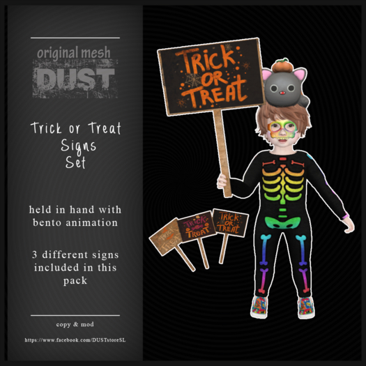 DUST: Trick or Treat Signs