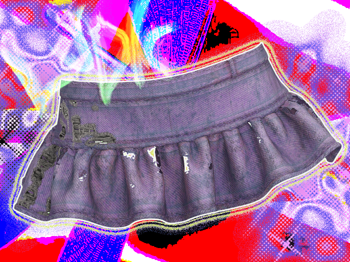 LUDIC - A-LIST Skirt Lavender