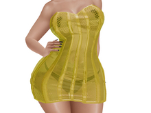 REVOLUTION - Wanda Dress (Yellow)