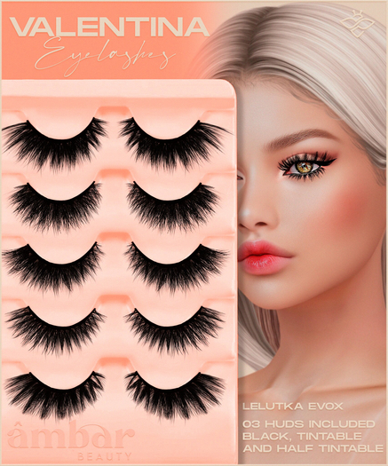 AMBAR BEAUTY - VALENTINA EYELASHES UNPACKER