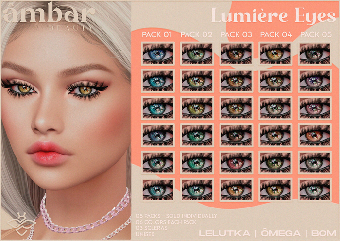 AMBAR BEAUTY - LUMIERE EYES (FATPACK) ADD ME