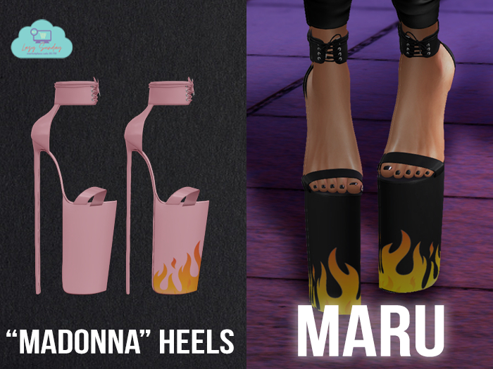 MARU x "Madonna" Heels / Rouge 